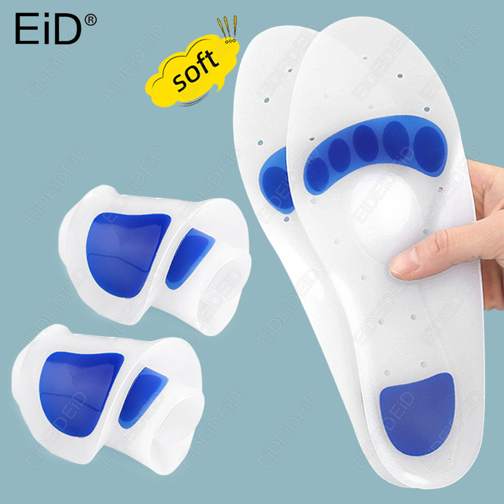 Women'S Shoes For Plantar Fasciitis - EID Orthopedic Silicone Gel Insoles Flat