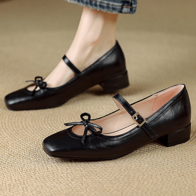 Ankle Strap Heels - Classic Mary Jane Shoes for Women