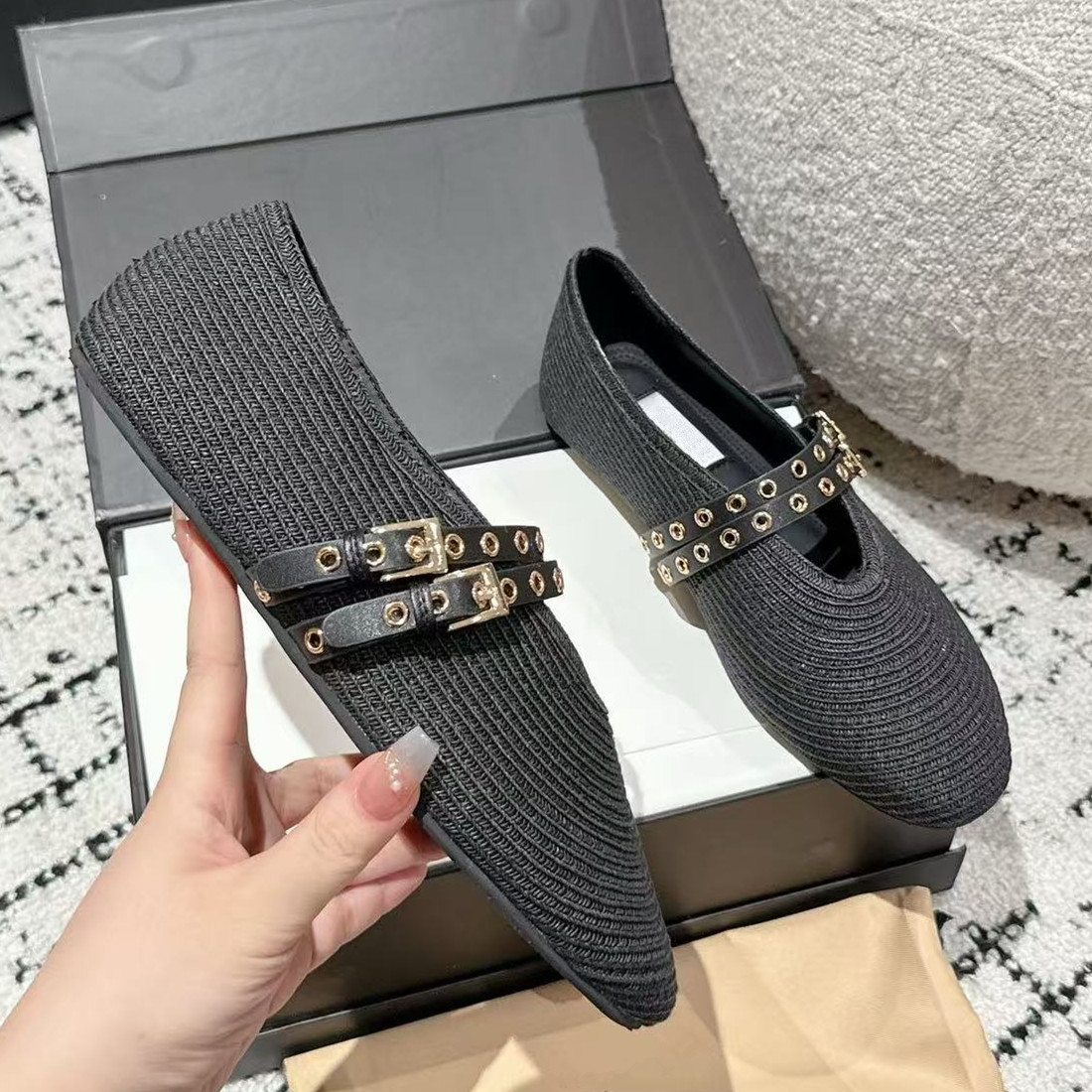Ballet Flat Women - 2026 summer new shallow leopard print