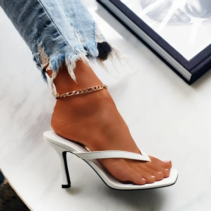 Stylish Women's Heel Flip Flop - Women Shoes Mules ulasan dan harga