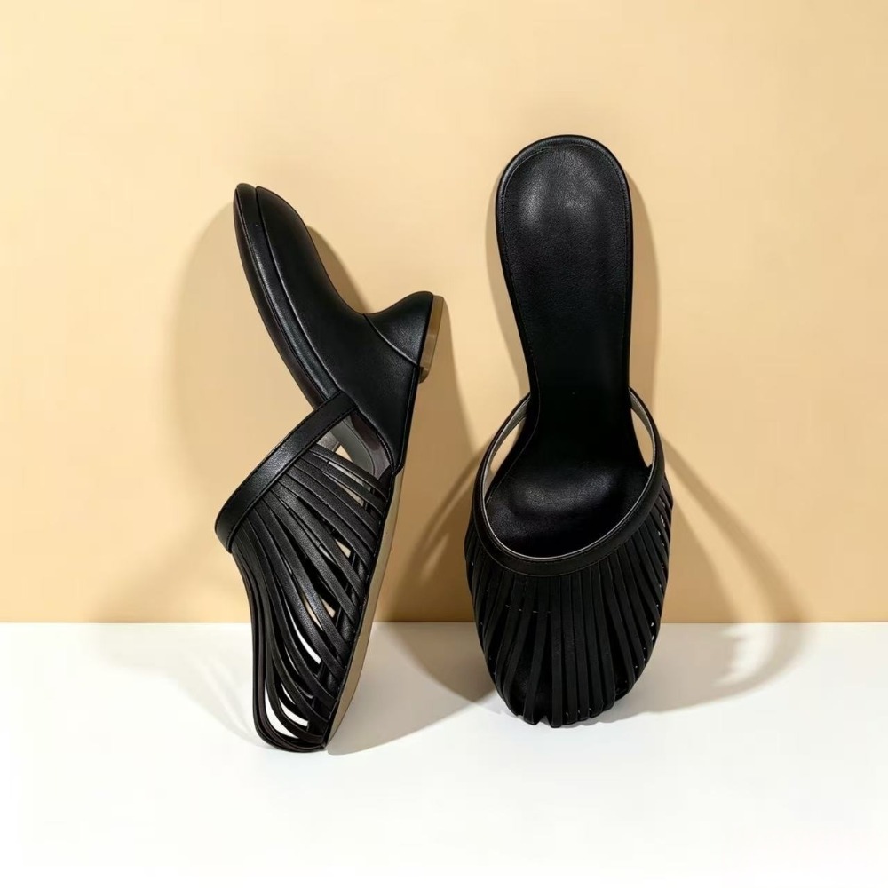 2026 Summer Women Metallic Str - Women Shoes Mules ulasan dan harga