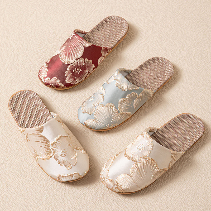 Silk Elegant Mule Slippers Wom - Women Shoes Mules ulasan dan harga