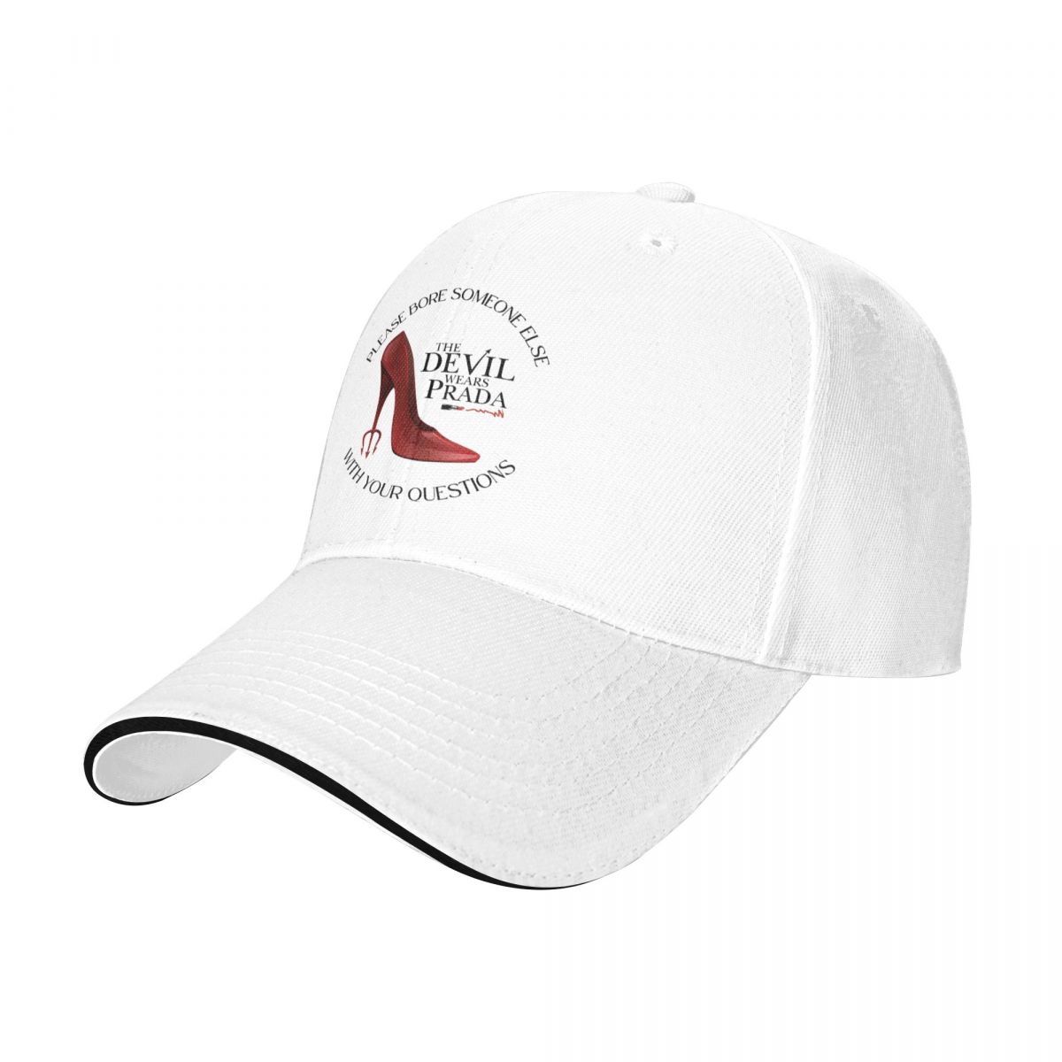 Baseball Caps Red High Heel Sh - Women'S Shoes Prada ulasan dan harga