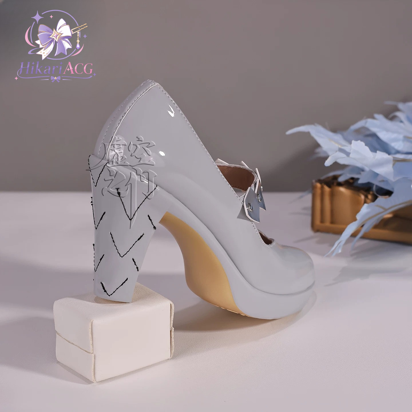 Silver White High Heels Zenles - Women'S Shoes Zone ulasan dan harga