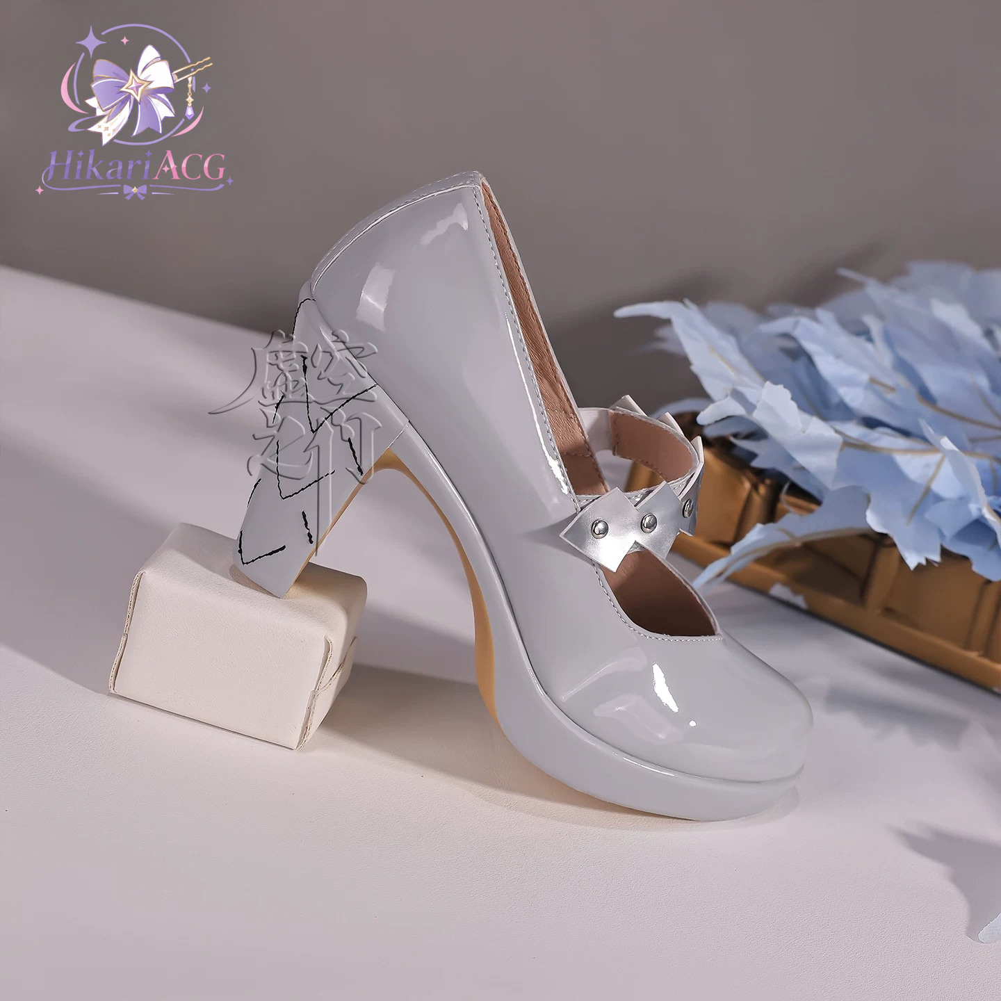 Silver White High Heels Zenles - Women'S Shoes Zone ulasan dan harga