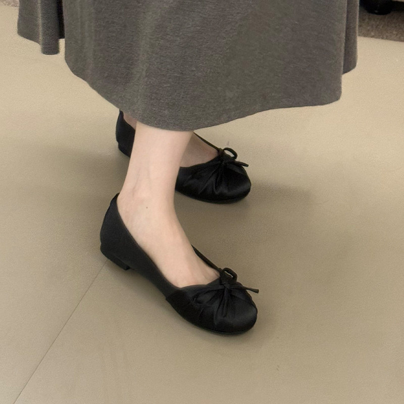 2026 New Bow-knot Temperament  - Women Shoes With Heels ulasan dan harga