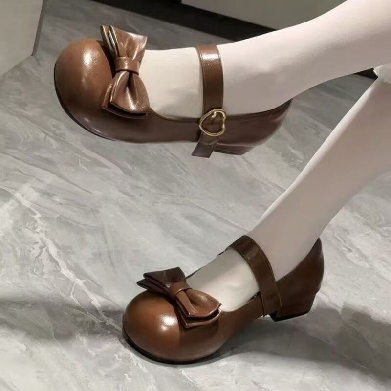 Lolita Mary Jane Shoes for Wom - Ballet Flat Women ulasan dan harga