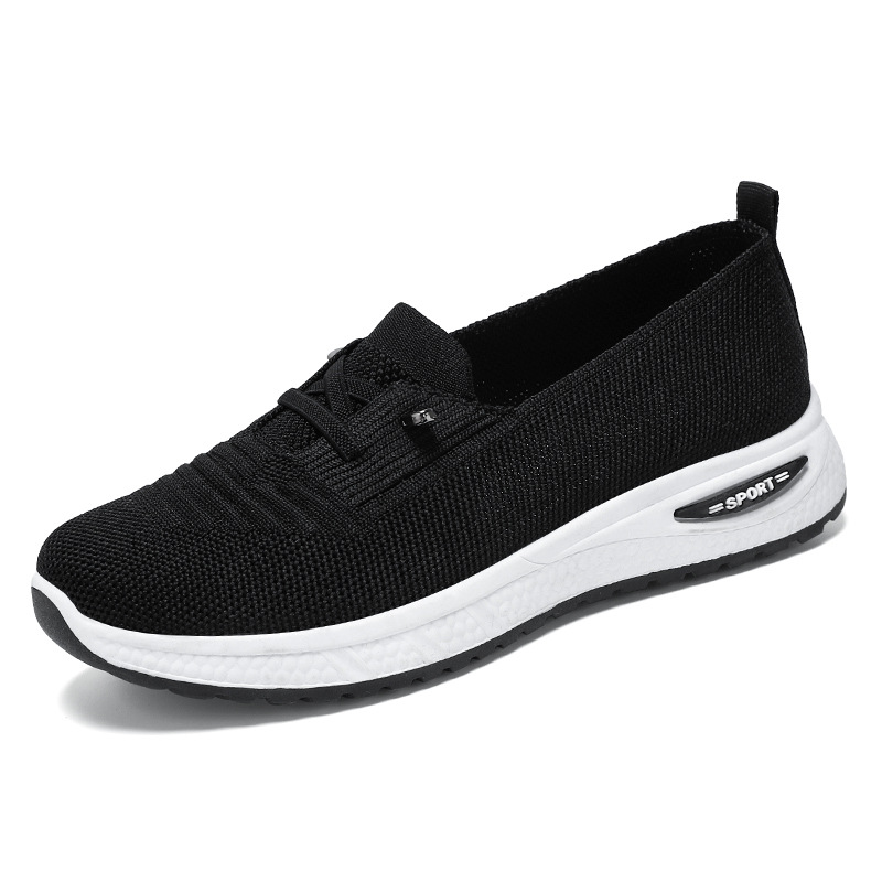 Women's Breathable Knitted Mes - Women Shoes Qc ulasan dan harga