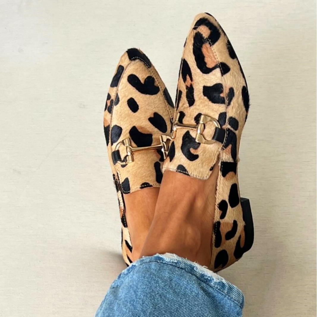 Large Size 40-43 Leopard Print - Women Shoes Mules ulasan dan harga