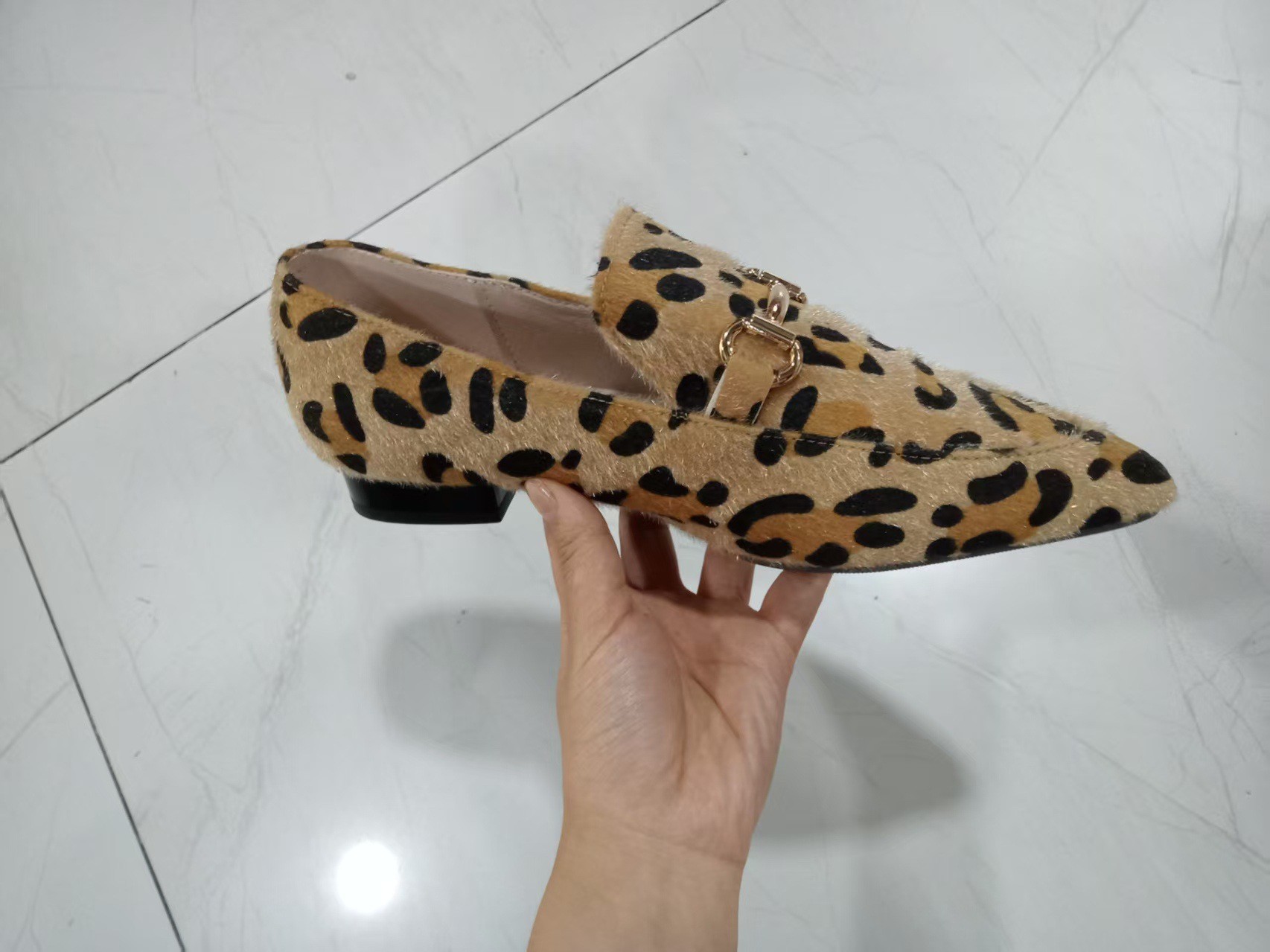 Large Size 40-43 Leopard Print - Women Shoes Mules ulasan dan harga