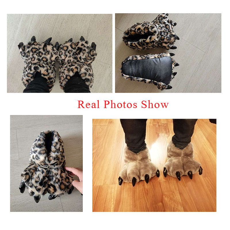 Size 35-43 Black Animal Paw Sh - Women Shoes Mules ulasan dan harga