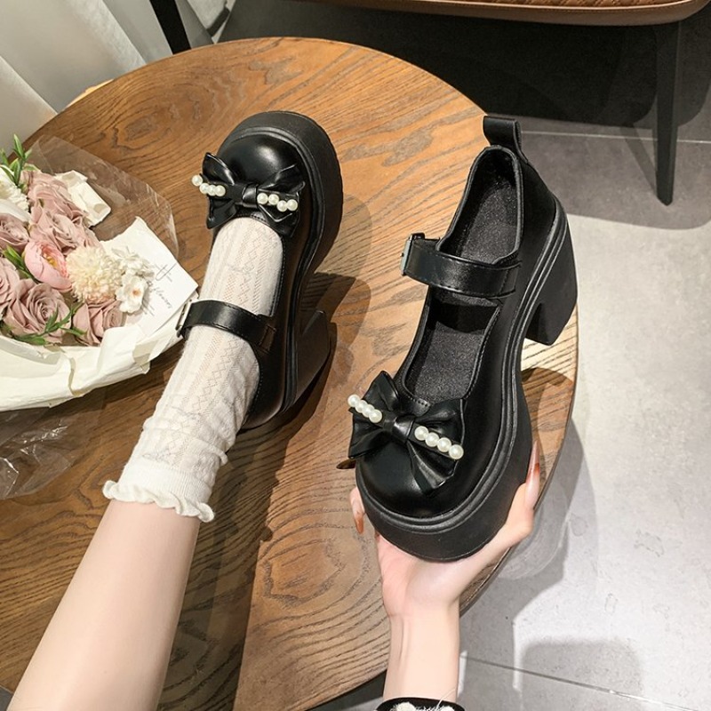 2026 Lolita Shoes Black Super  - Women'S Shoes Popular ulasan dan harga