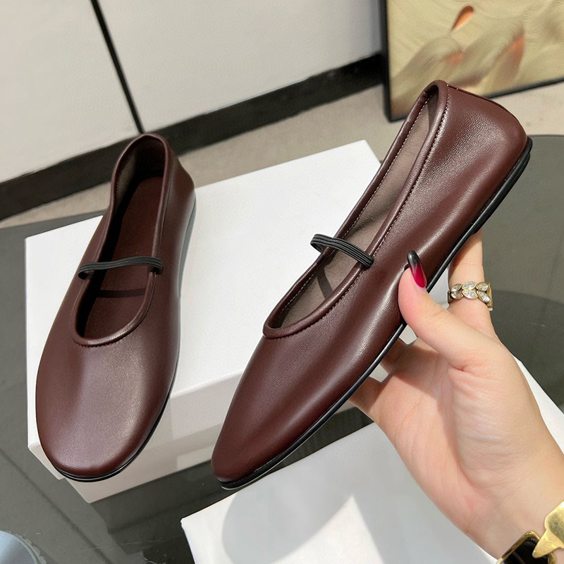 Round Toe Elastic Band Mary Ja - Ballet Flat Women ulasan dan harga