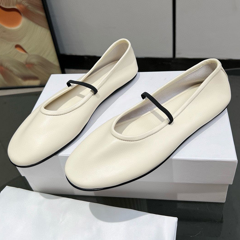 Round Toe Elastic Band Mary Ja - Ballet Flat Women ulasan dan harga