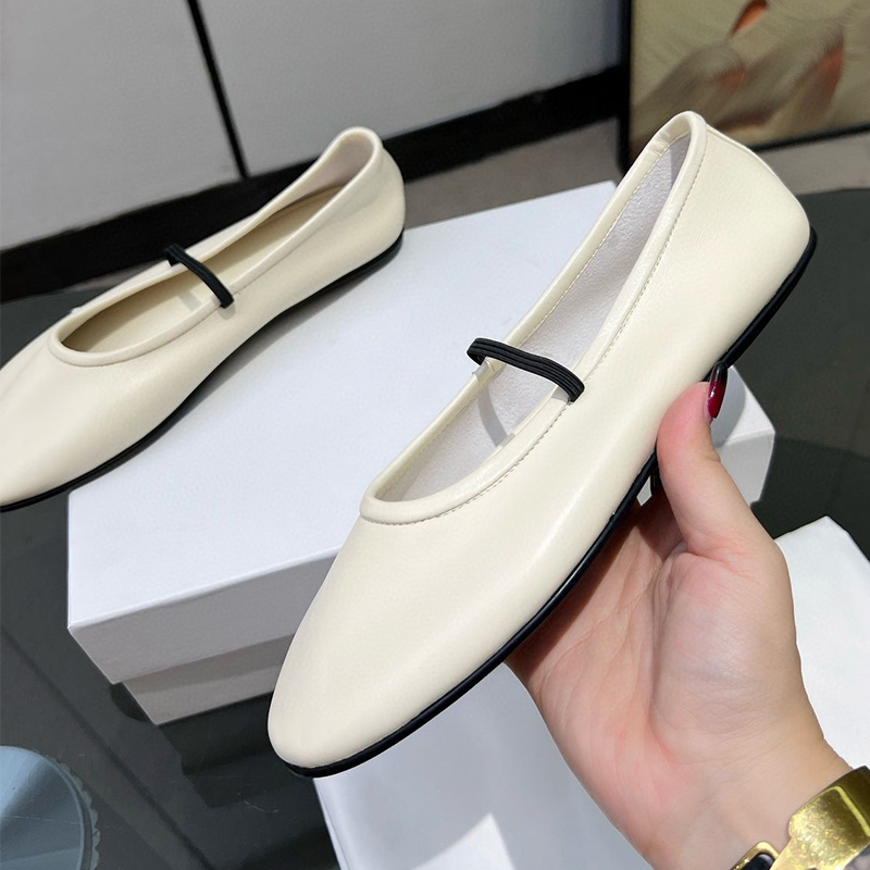 Round Toe Elastic Band Mary Ja - Ballet Flat Women ulasan dan harga