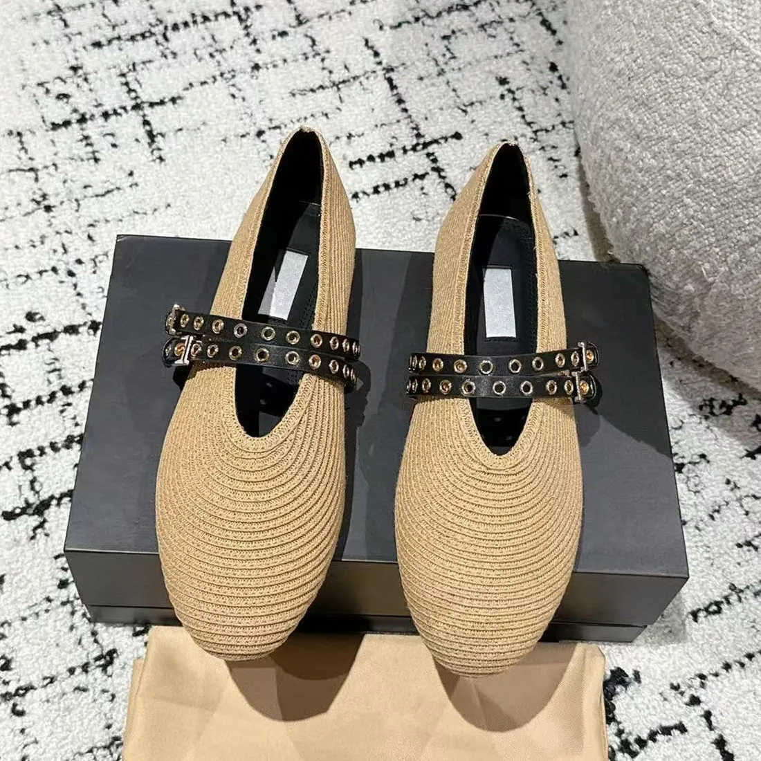 2026 summer new shallow leopar - Ballet Flat Women ulasan dan harga