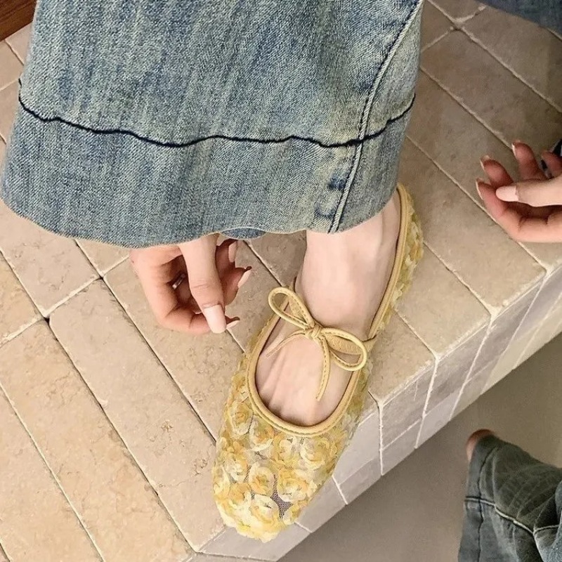 Gentle New Chinese Rose Mesh M - Women'S Shoes Popular ulasan dan harga
