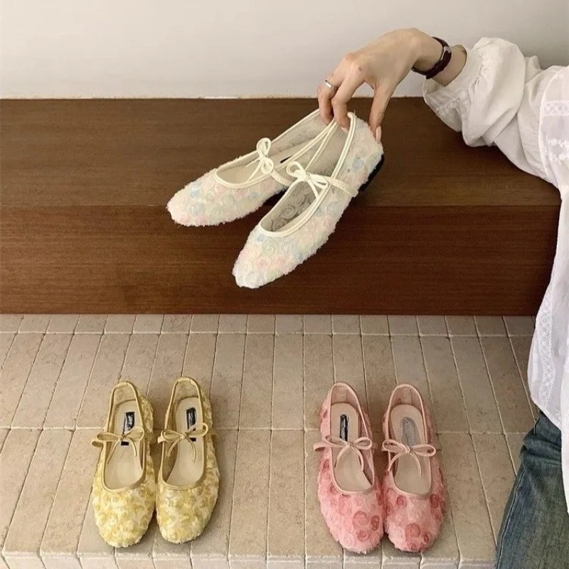 Gentle New Chinese Rose Mesh M - Women'S Shoes Popular ulasan dan harga