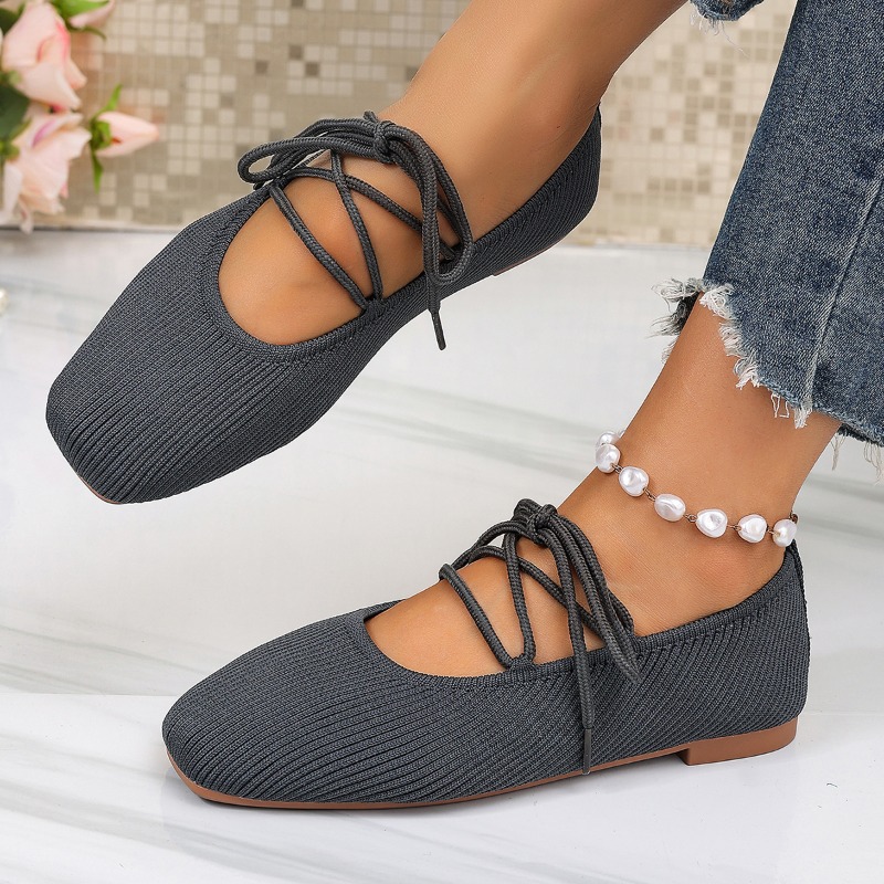 French Flat Mary Jane Shoes 20 - Ballet Flat Women ulasan dan harga