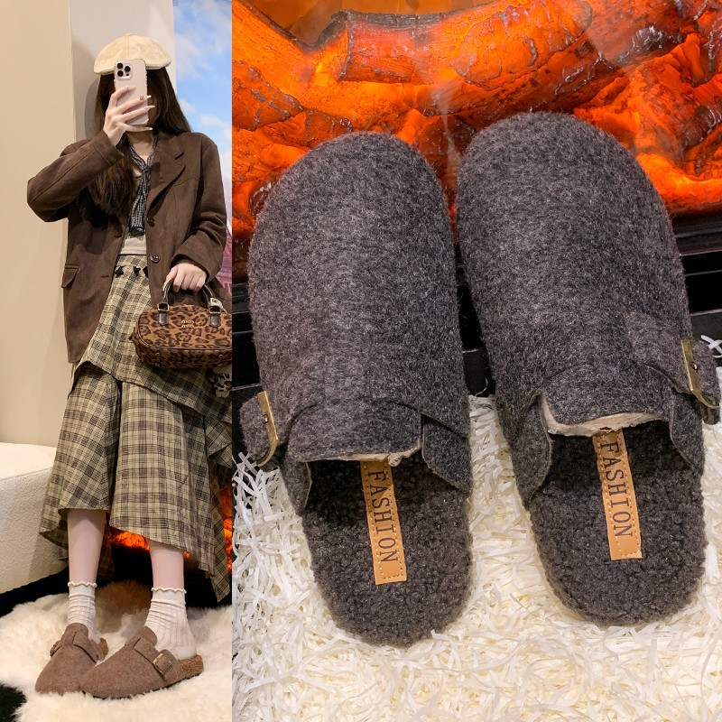 2025 Women's Winter Mule Slipp - Women Shoes Mules ulasan dan harga