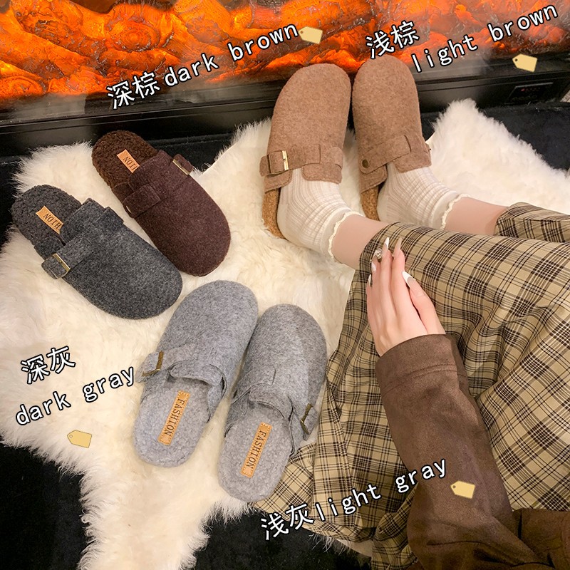 2025 Women's Winter Mule Slipp - Women Shoes Mules ulasan dan harga