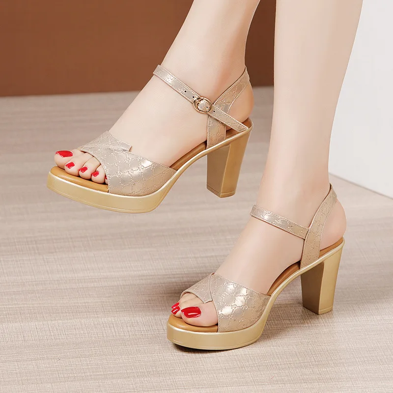8cm Small Size 32-43 Elegant N - Ankle Strap Heels ulasan dan harga
